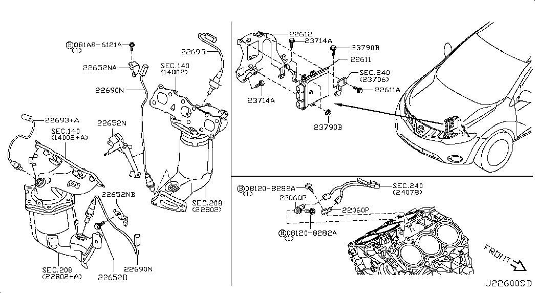 RENAULT 22 69 3EY 00A - ЛЯМБДА-ЗОНД autosila-amz.com