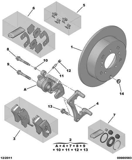 Opel 4249 61 - NO VENTILATED BRAKE DISC autosila-amz.com