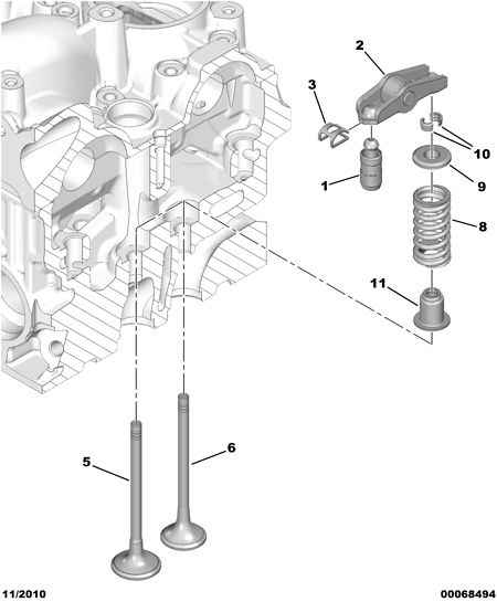 Lancia 0948 E5 - Впускной клапан autosila-amz.com