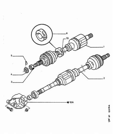 CITROËN 3272.N0 - Приводной вал autosila-amz.com