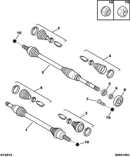 OM 3272.CS - Приводной вал autosila-amz.com