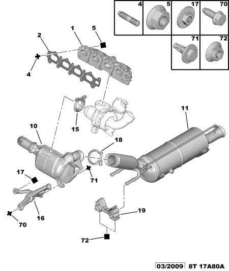 Talbot 1738 87 - CATALYTIC CONV + P FILT PIPE autosila-amz.com