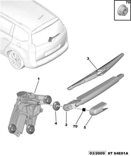 VW 6423 C3 - Щетка стеклоочистителя autosila-amz.com