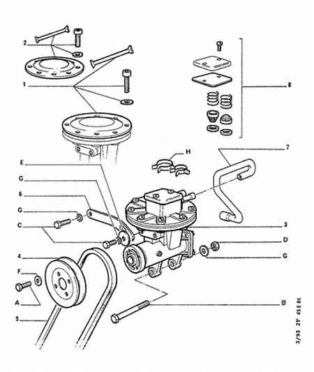 PEUGEOT 4565 12 - Вакуумный насос, тормозная система autosila-amz.com