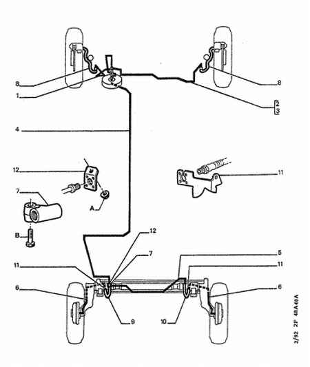 PEUGEOT 4806 32 - Тормозной шланг autosila-amz.com