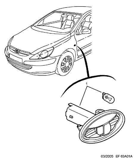 Opel 6325 G4 - Фонарь указателя поворота autosila-amz.com