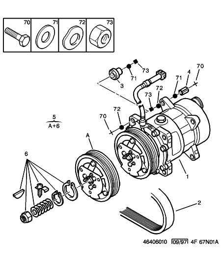 FIAT 6453.P9 - Компрессор кондиционера autosila-amz.com