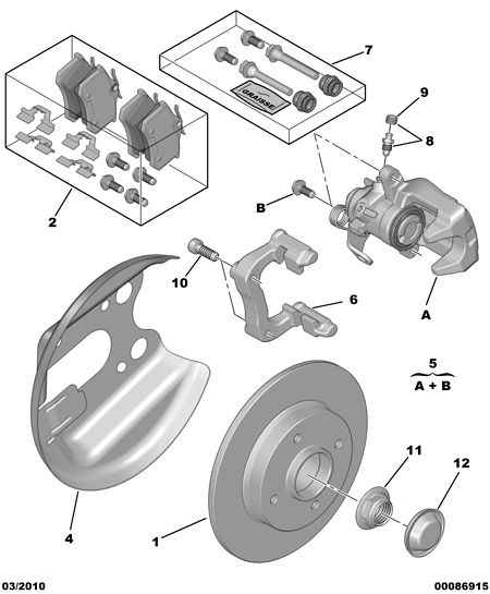 RENAULT 16 085 203 80 - Тормозные колодки, дисковые, комплект autosila-amz.com