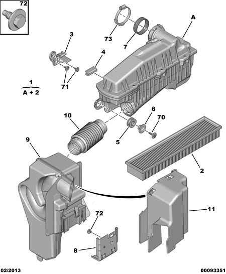 NISSAN 1444 VK - AIR FILTER autosila-amz.com