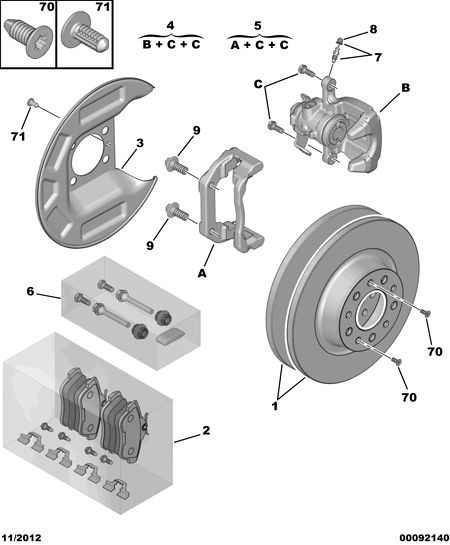 TOYOTA 4249 22 - Тормозной диск autosila-amz.com