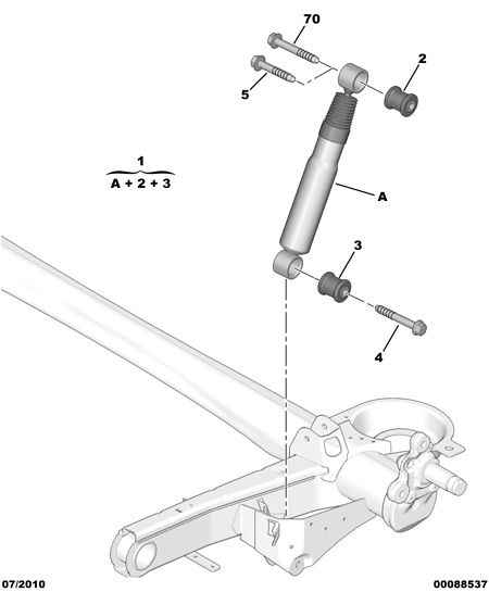 FIAT 98 060 365 80 - Амортизатор autosila-amz.com