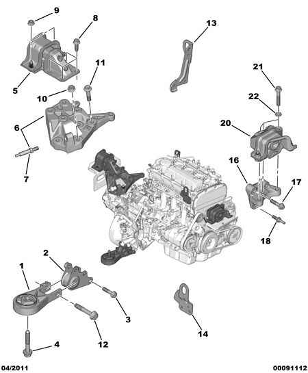 Gehl 1821 38 - Воздушный фильтр, двигатель autosila-amz.com