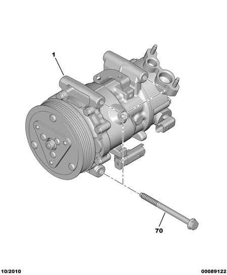 Opel 6487 08 - Компрессор кондиционера autosila-amz.com