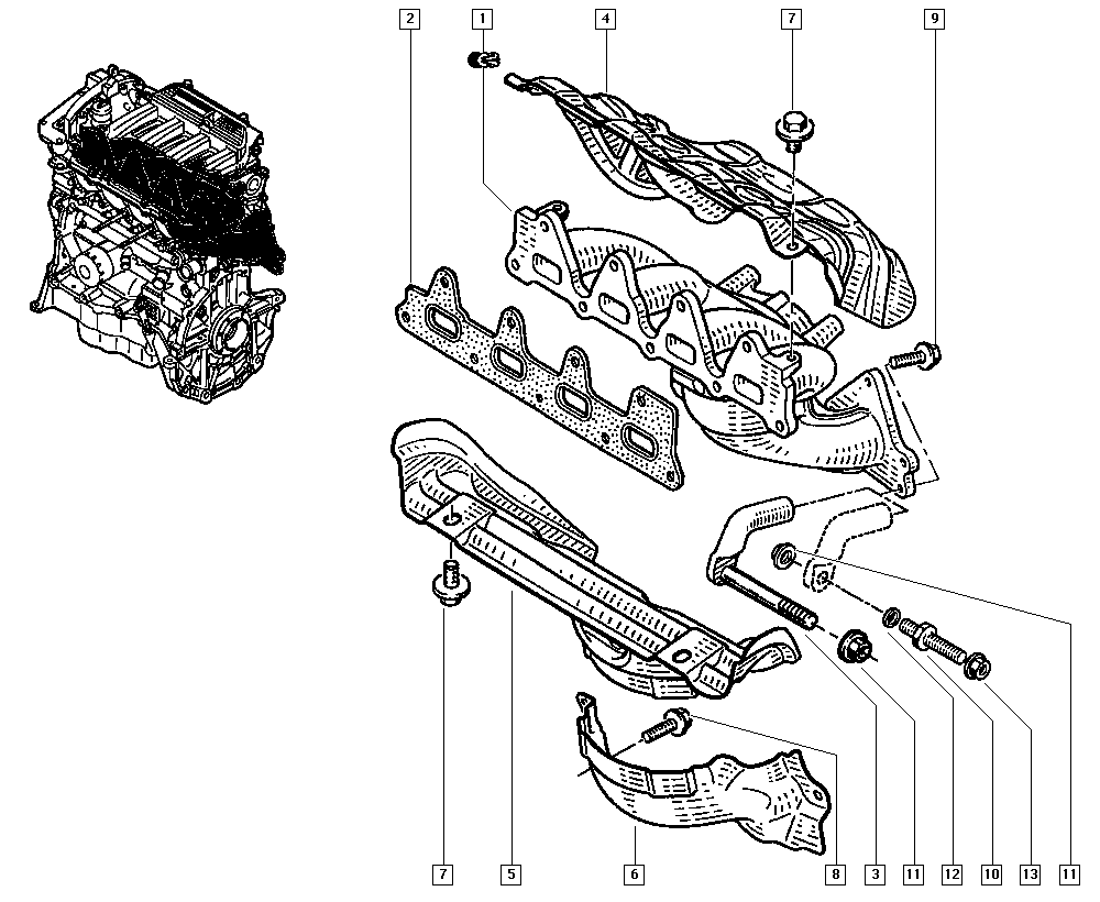 RENAULT 7700108304 - Автозапчасть autosila-amz.com