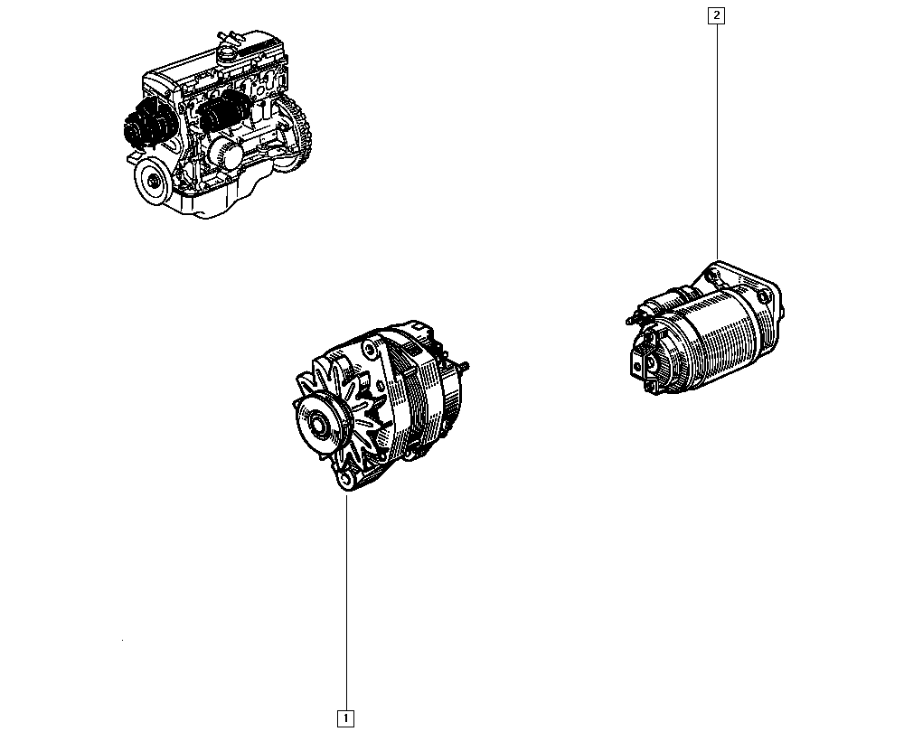 RENAULT 77 00 784 891 - Автозапчасть autosila-amz.com