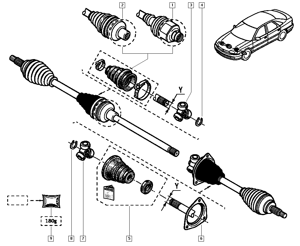 RENAULT 7700747277 - BUSH autosila-amz.com