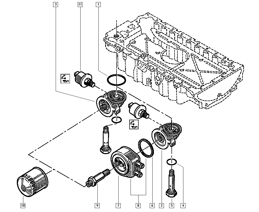 RENAULT TRUCKS 7700720978 - Масляный фильтр autosila-amz.com