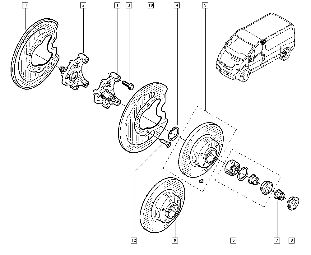 RENAULT 7711130076 - Тормозной диск autosila-amz.com