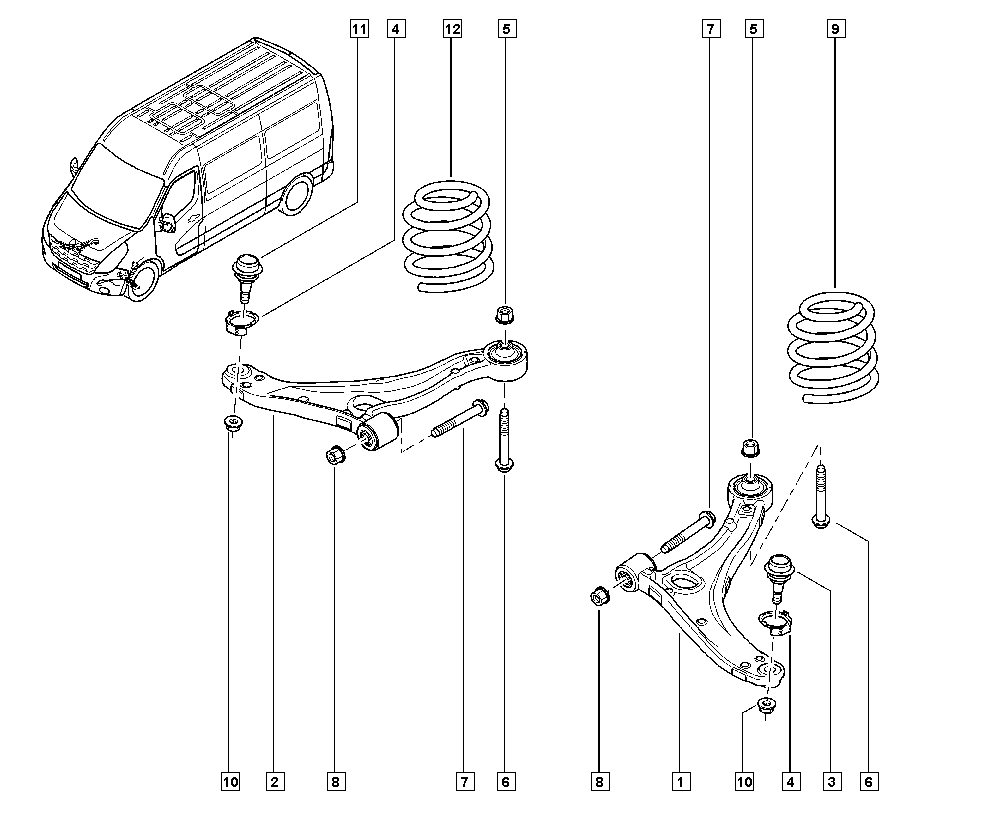 Vauxhall 8200688871 - Рычаг подвески колеса autosila-amz.com