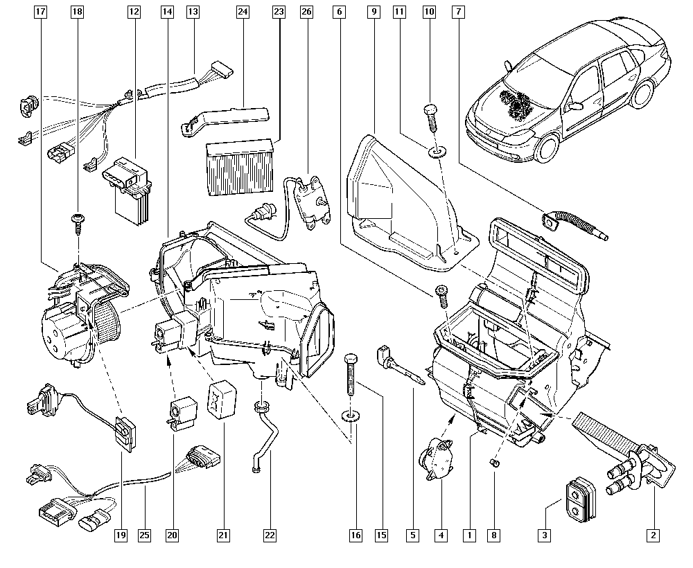 NISSAN 7711228912 - КРЫШКА ПЛАСТИКОВАЯ autosila-amz.com