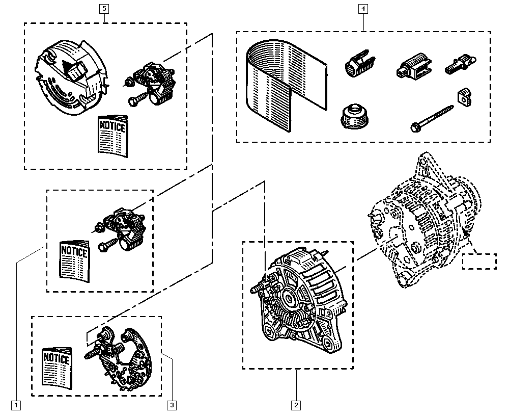 RENAULT 7701208249 - РЕГУЛЯТОР НАПРЯЖЕНИЯ ГЕНЕРАТОРА autosila-amz.com