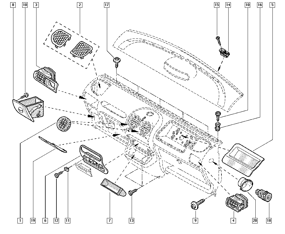 RENAULT 7700 425 032 - Рычаг подвески колеса autosila-amz.com