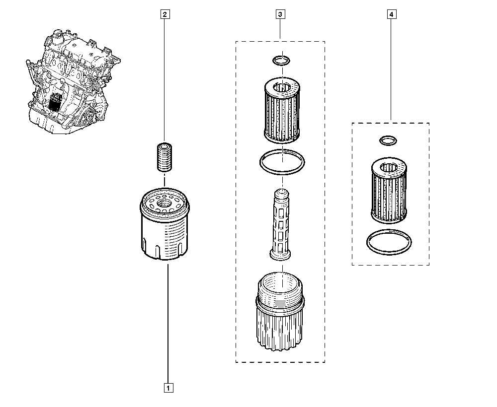 Barreiros 82 00 257 642 - Масляный фильтр autosila-amz.com