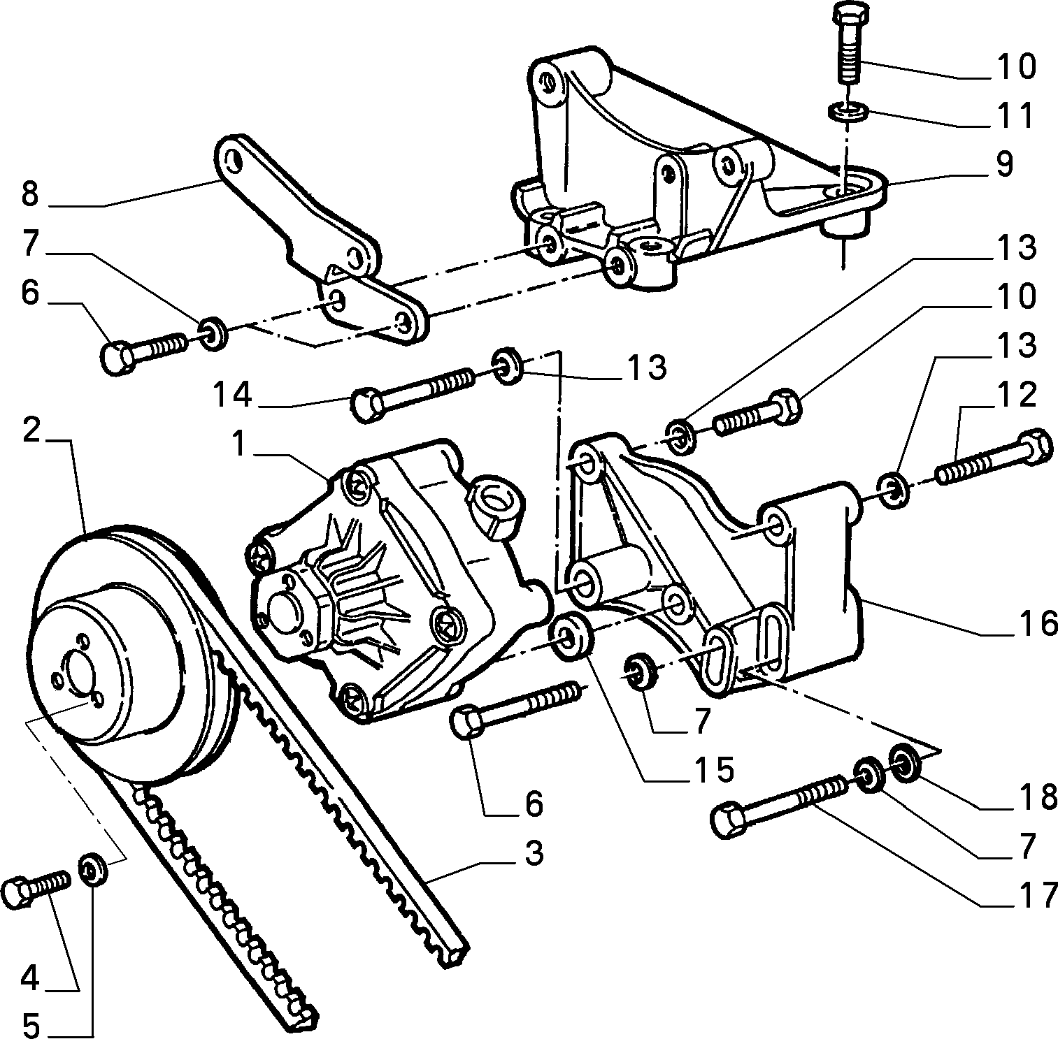 FIAT 71739912 - Клиновой ремень, поперечные рёбра autosila-amz.com