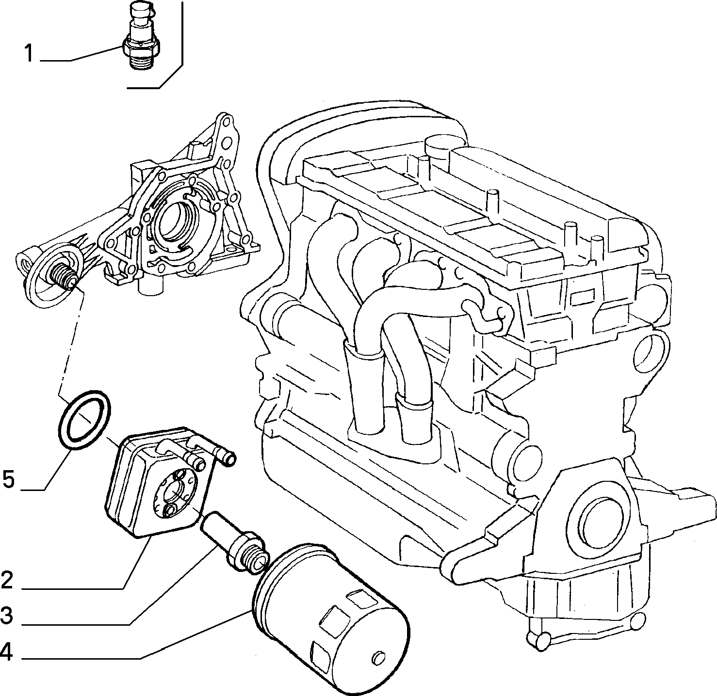 FIAT 71736159 - фильтр масляный AR autosila-amz.com