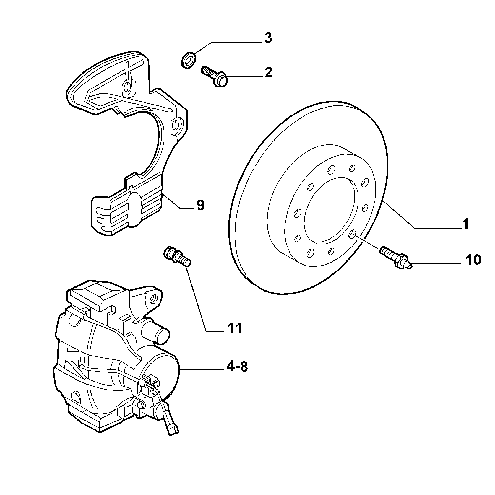 Vauxhall 60699518 - Тормозной диск autosila-amz.com