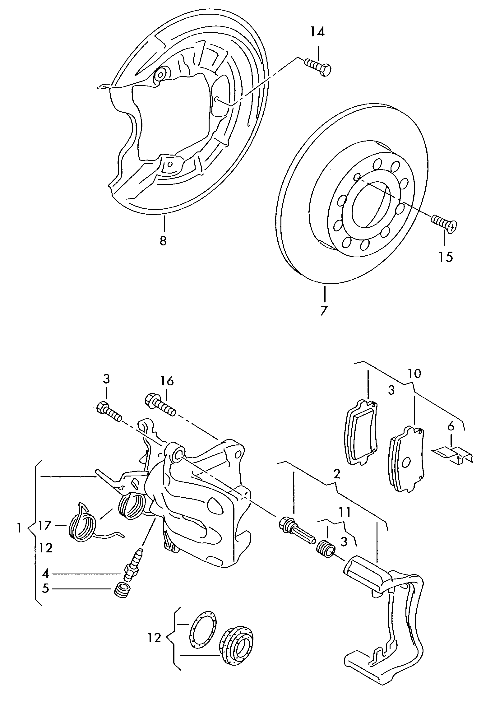 AUDI JZW 698 601 AB - Тормозной диск autosila-amz.com