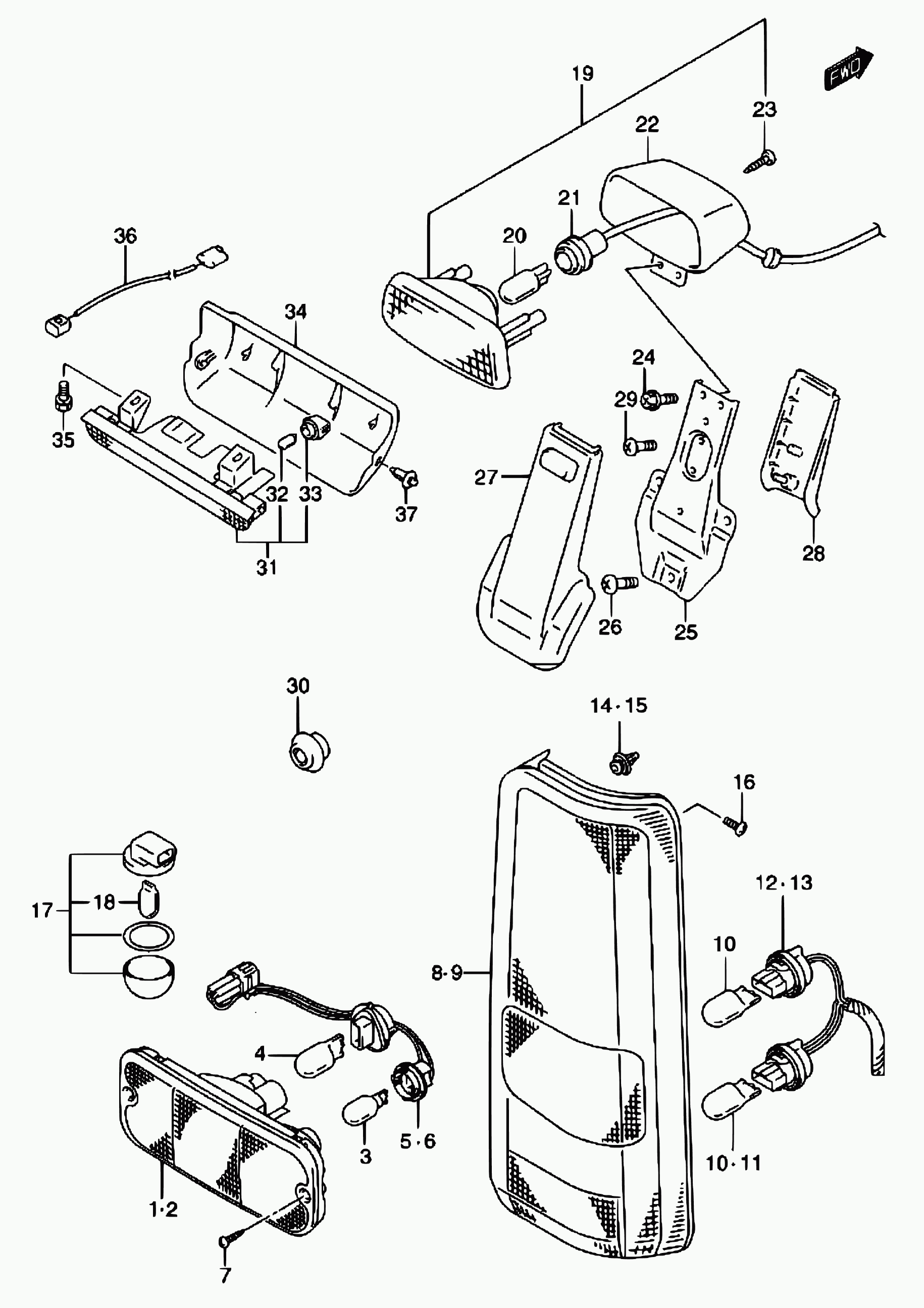 Suzuki 09409-06314-T01 - Зажим, клипса, молдинг autosila-amz.com