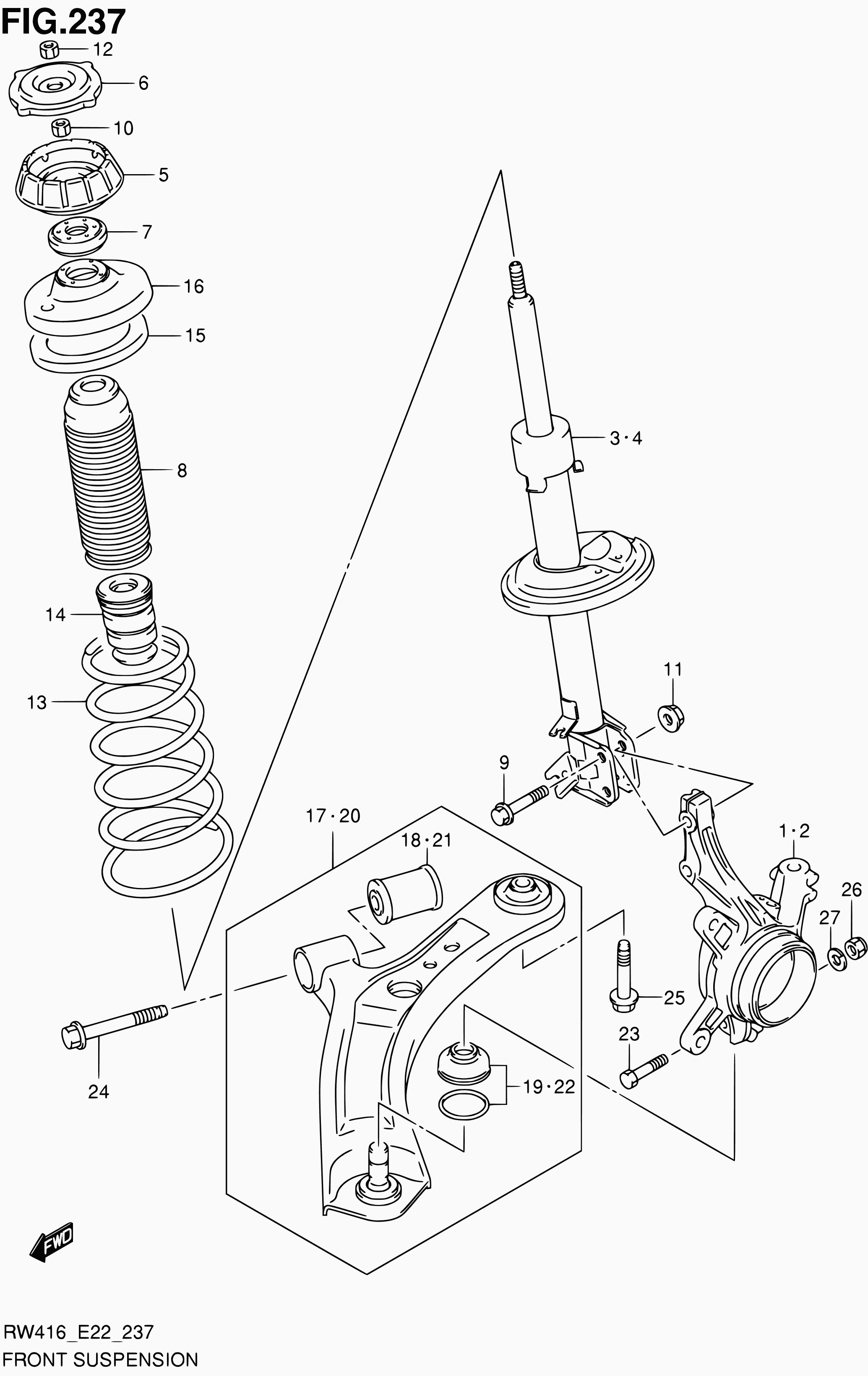 Maruti Suzuki 45261-79J00 - BUSHING, SPNSN ARM FRONT autosila-amz.com