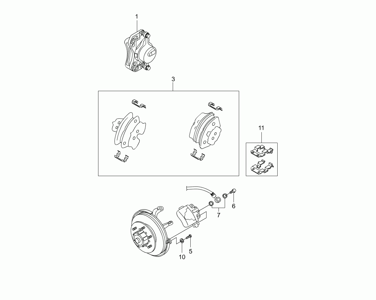 Ssangyong 481 300 50 12 - Тормозные колодки, дисковые, комплект autosila-amz.com