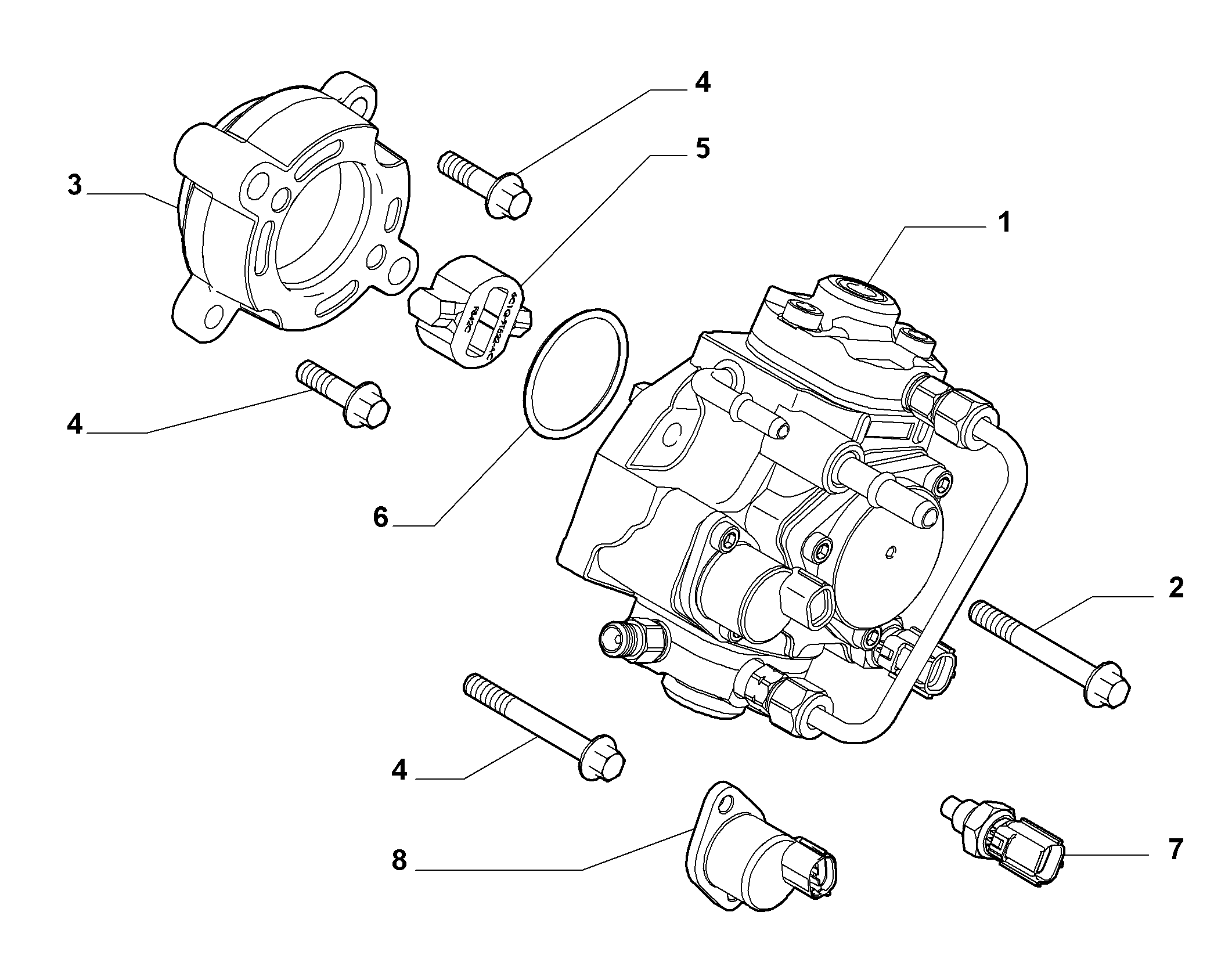 FIAT 9665524580 - Датчик, температура охлаждающей жидкости autosila-amz.com