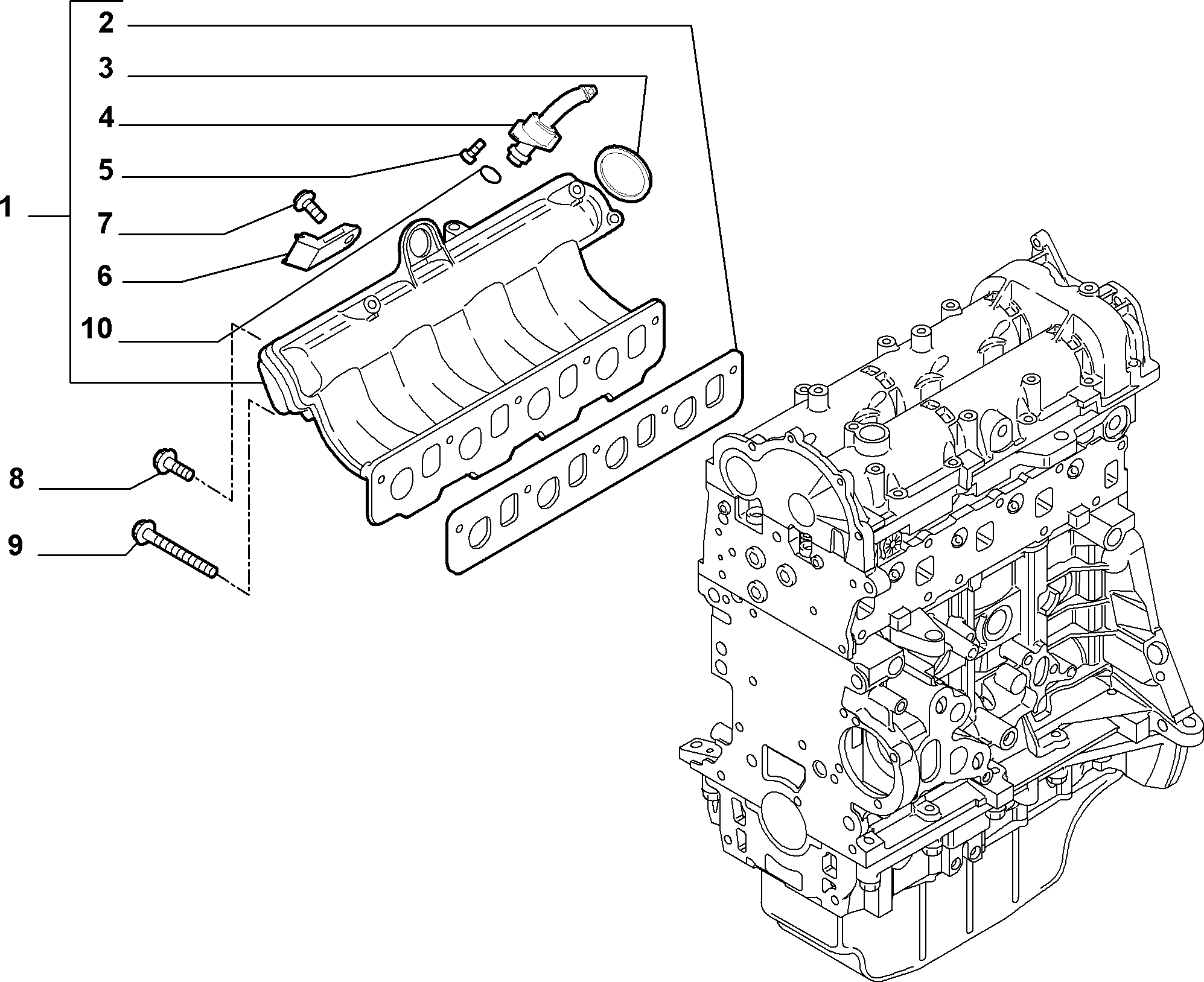 FIAT 55206796 - Датчик, давление наддува autosila-amz.com