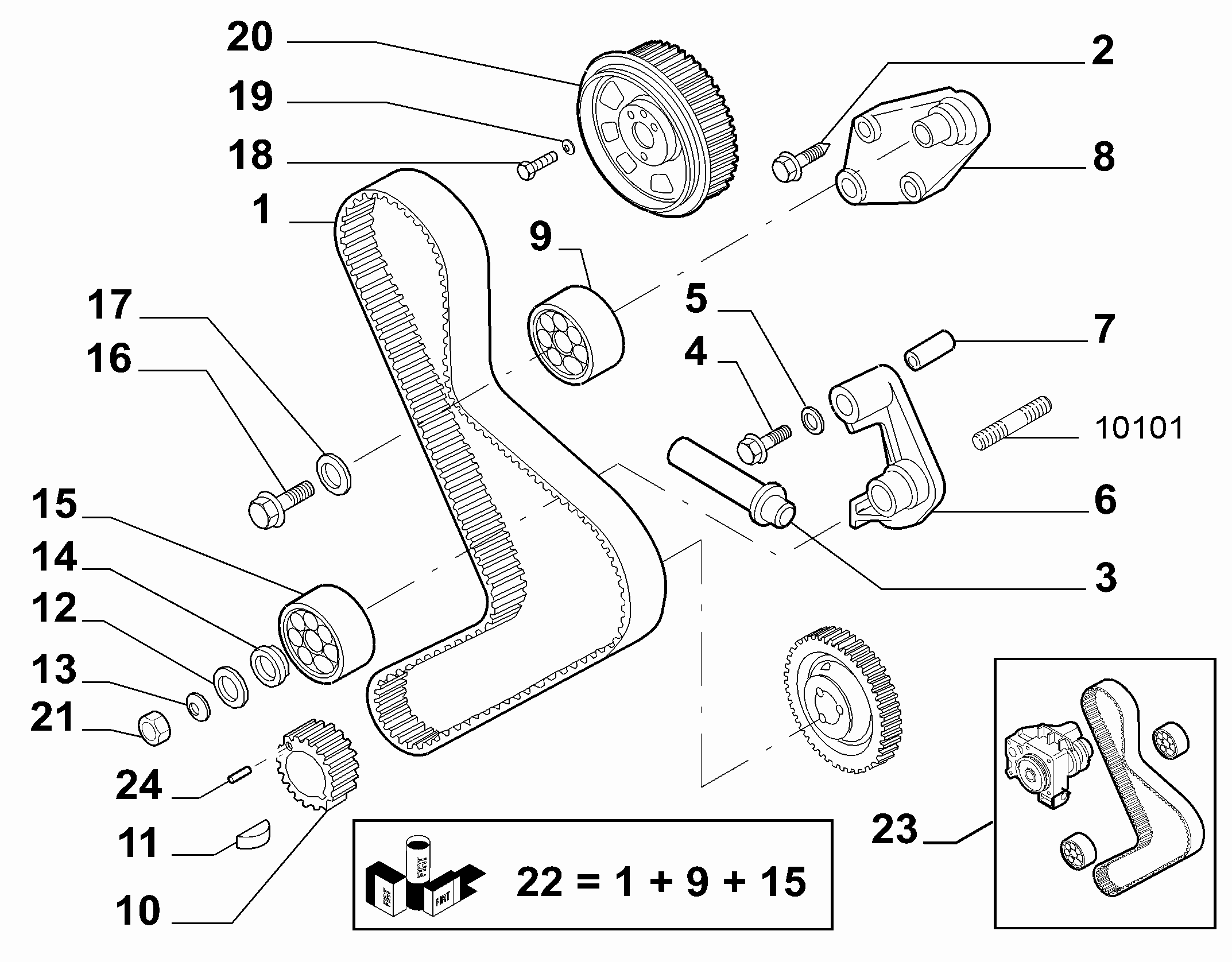 CITROËN/PEUGEOT 99456476 - Поликлиновой ремень autosila-amz.com