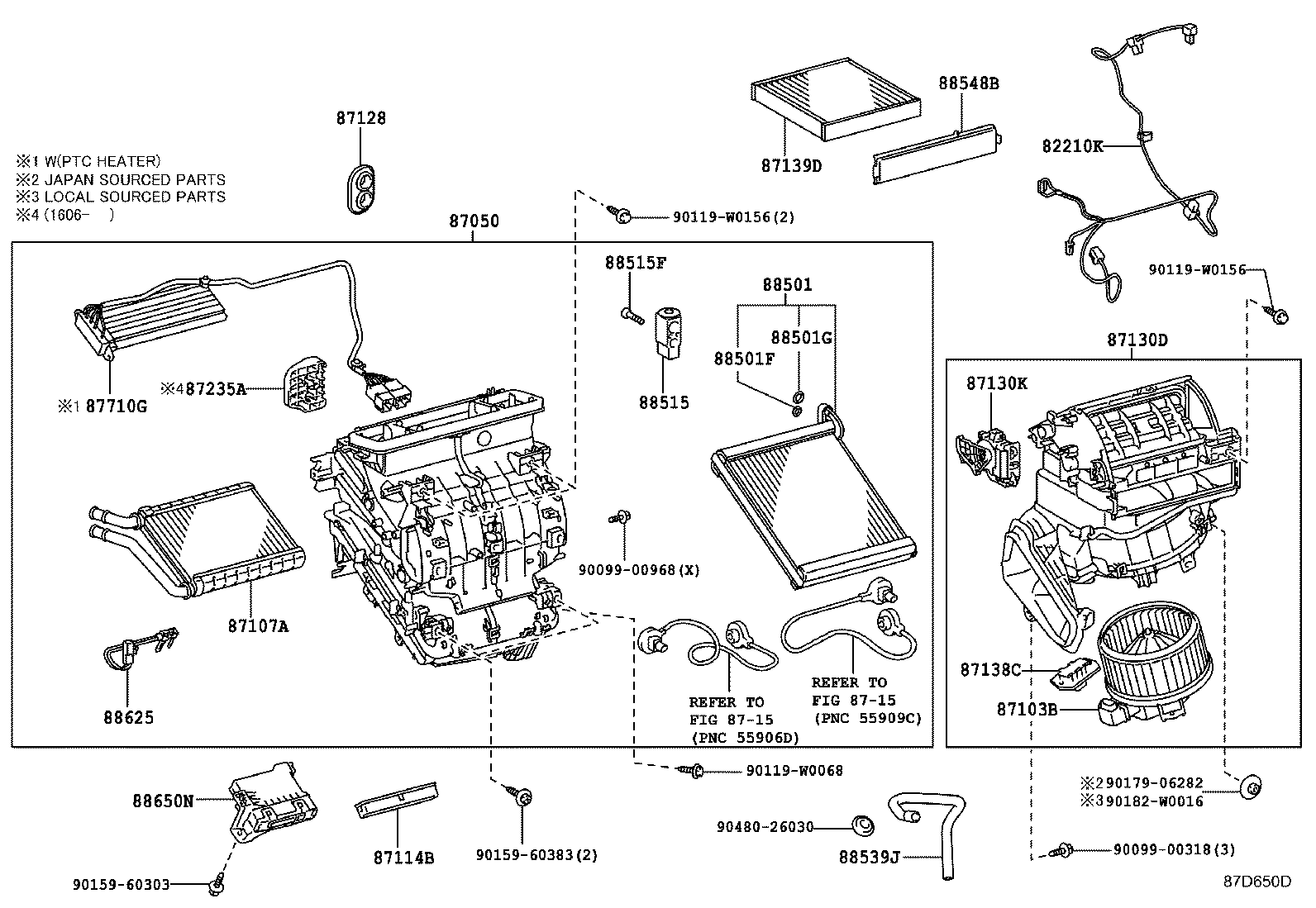 TOYOTA 87139-0D070 - ФИЛЬТР САЛОНА CAMRY/RAV4/YARIS/COROLA (AХТ) autosila-amz.com