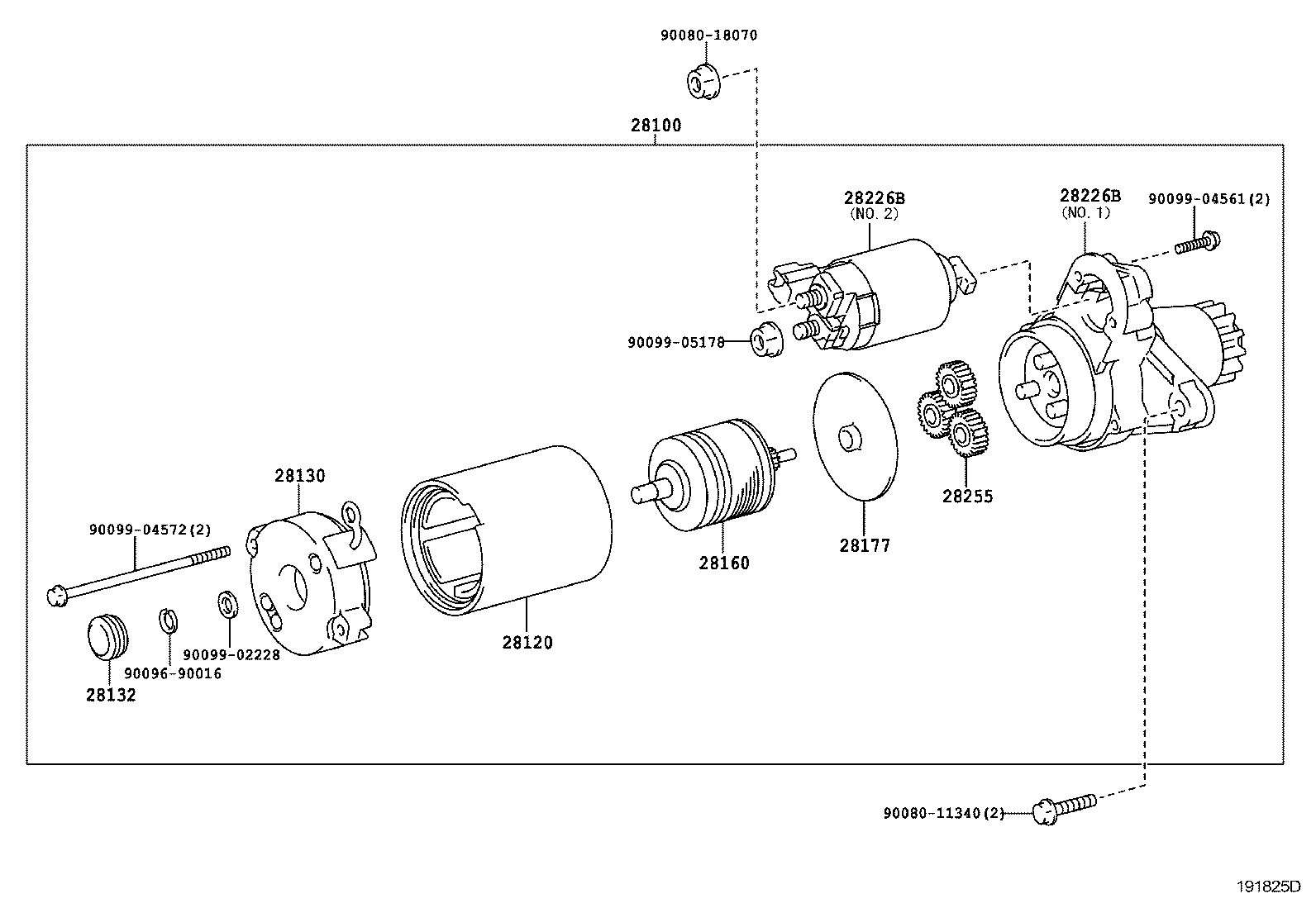 TOYOTA 28130-20020 - Кронштейн, угольная щетка autosila-amz.com