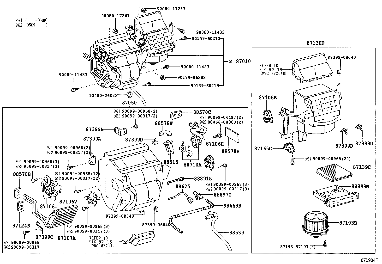 TOYOTA 87139-06030 - ФИЛЬТР САЛОНА autosila-amz.com