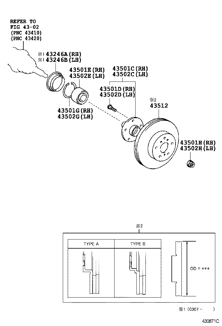 WIESMANN 43512-58010 - Тормозной диск autosila-amz.com