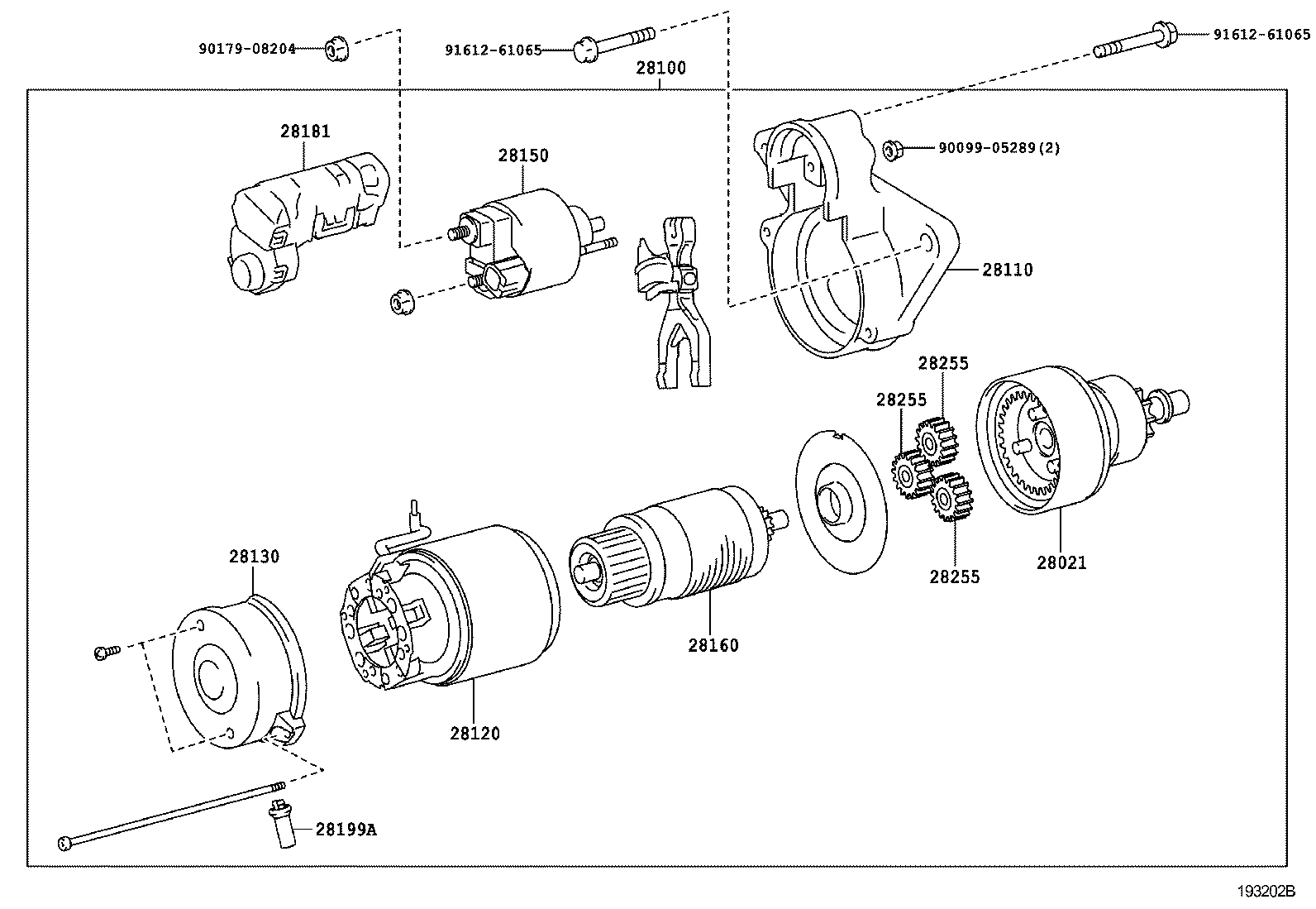 TOYOTA 28100-33120 - Стартер autosila-amz.com