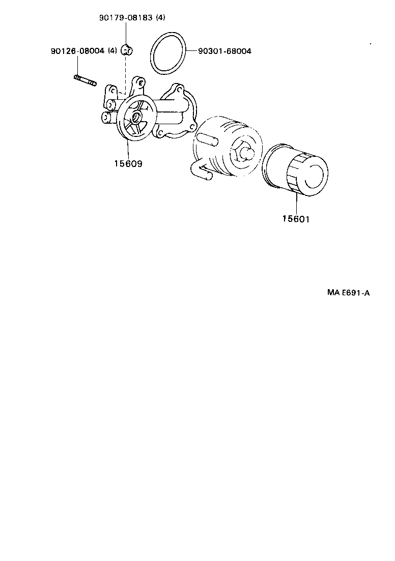 TOYOTA 9091520001 - ФИЛЬТР МАСЛЯНЫЙ ДВИГАТЕЛЯ (ФИЛЬТР МАСЛЯНЫЙ) autosila-amz.com