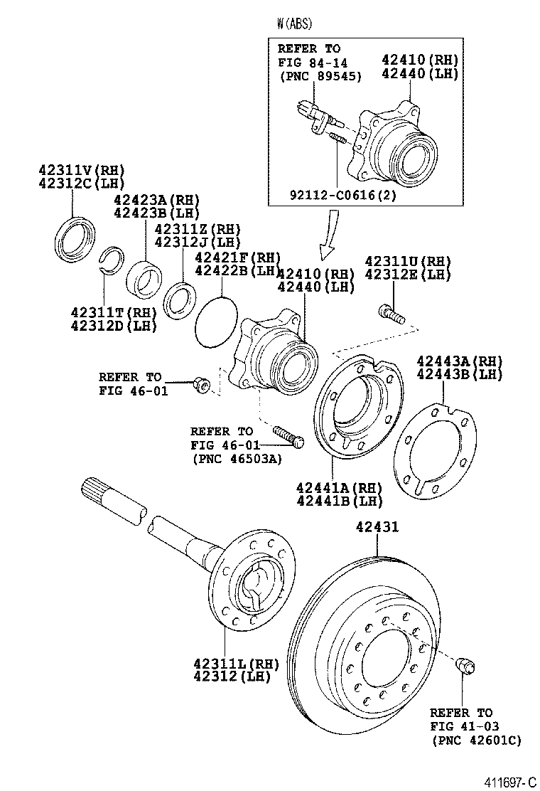 Opel 42431-60200 - Тормозной диск autosila-amz.com