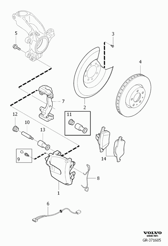 FORD 31362412 - Тормозной диск autosila-amz.com