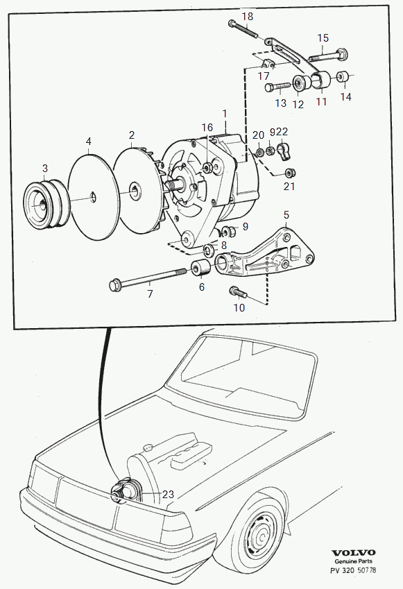 Volvo 1 348 508 - Генератор autosila-amz.com