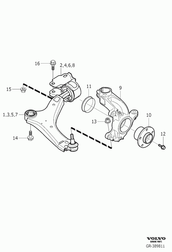 FORD 31387571 - Сайлентблок, рычаг подвески колеса autosila-amz.com