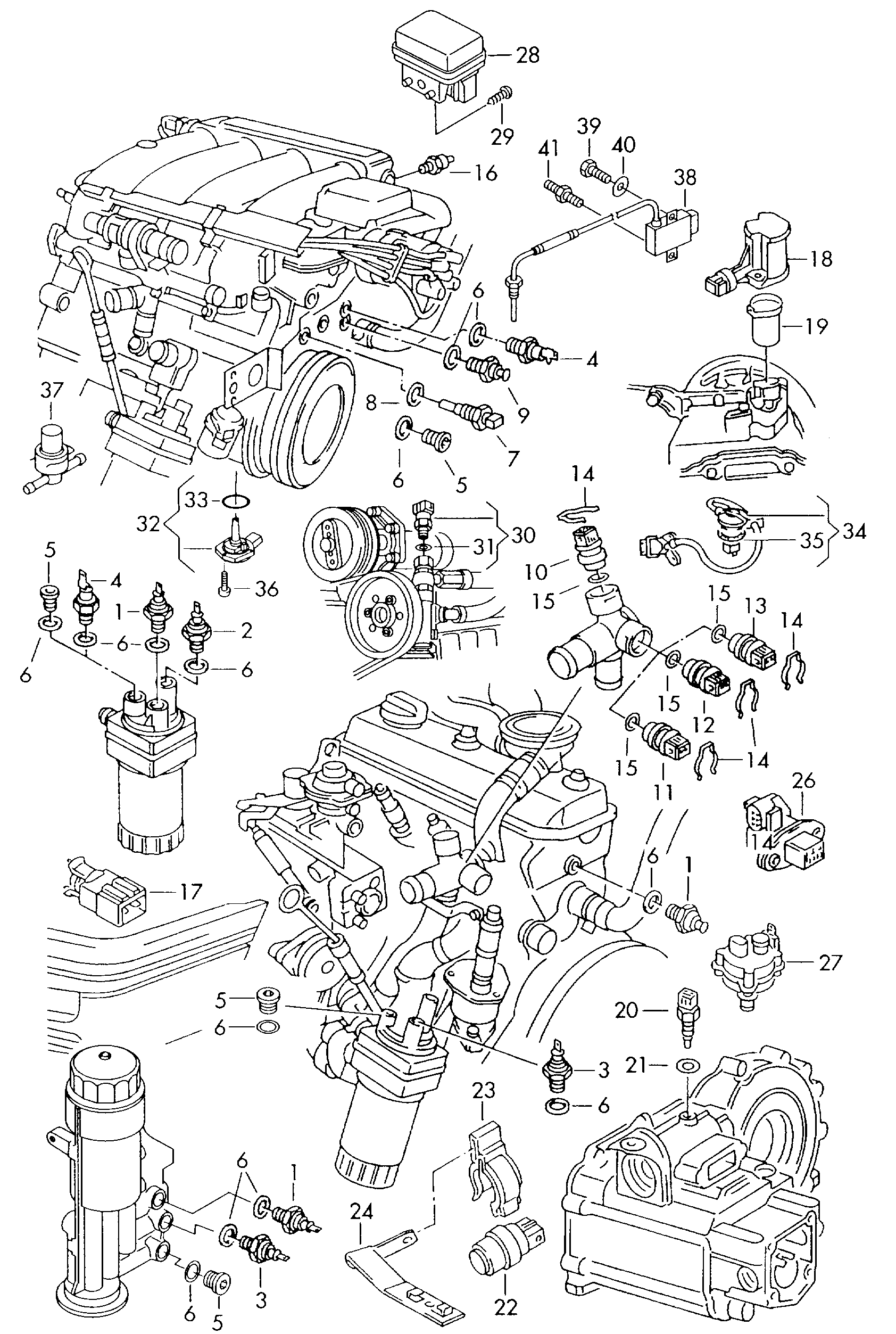 VAG 1J0 919 081 - Датчик контроля давления масла VAG 1J0 919 081 autosila-amz.com