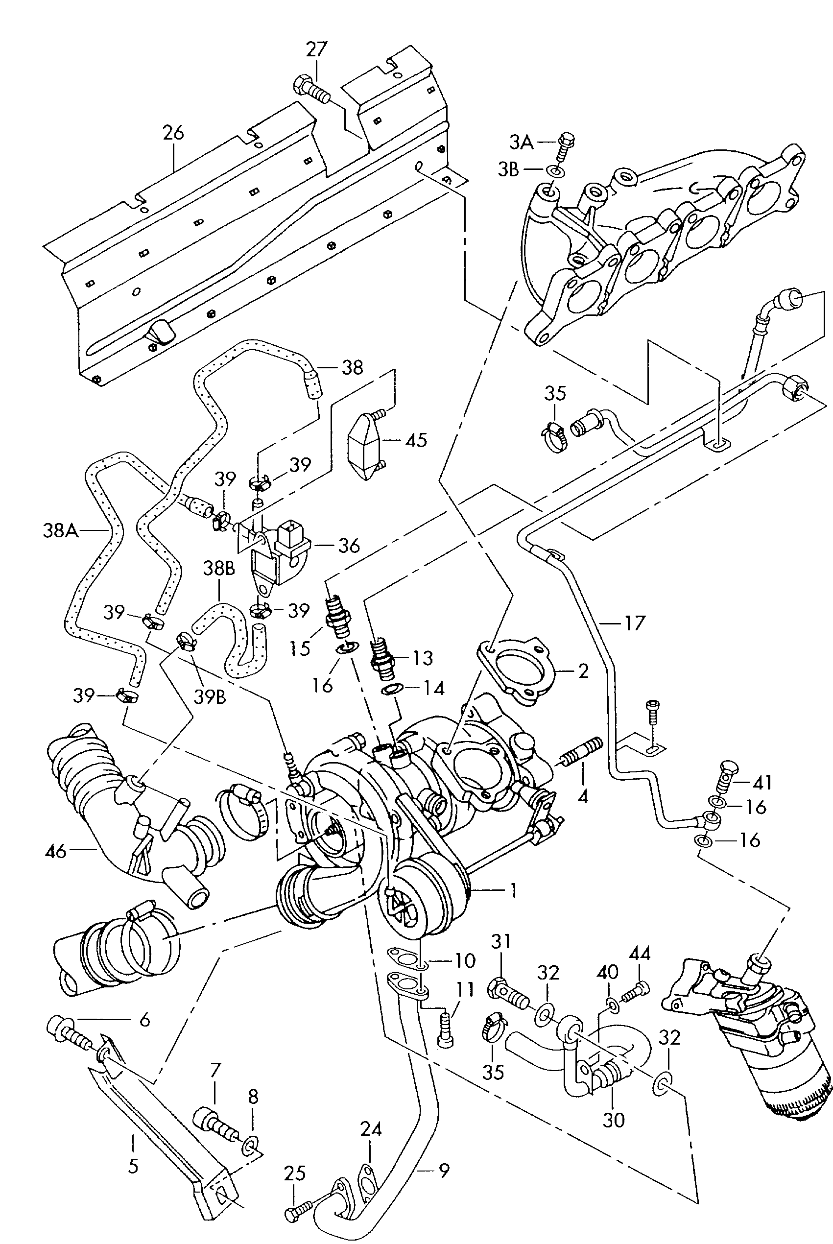 VAG 06A145778R - Трубка маслопровода autosila-amz.com