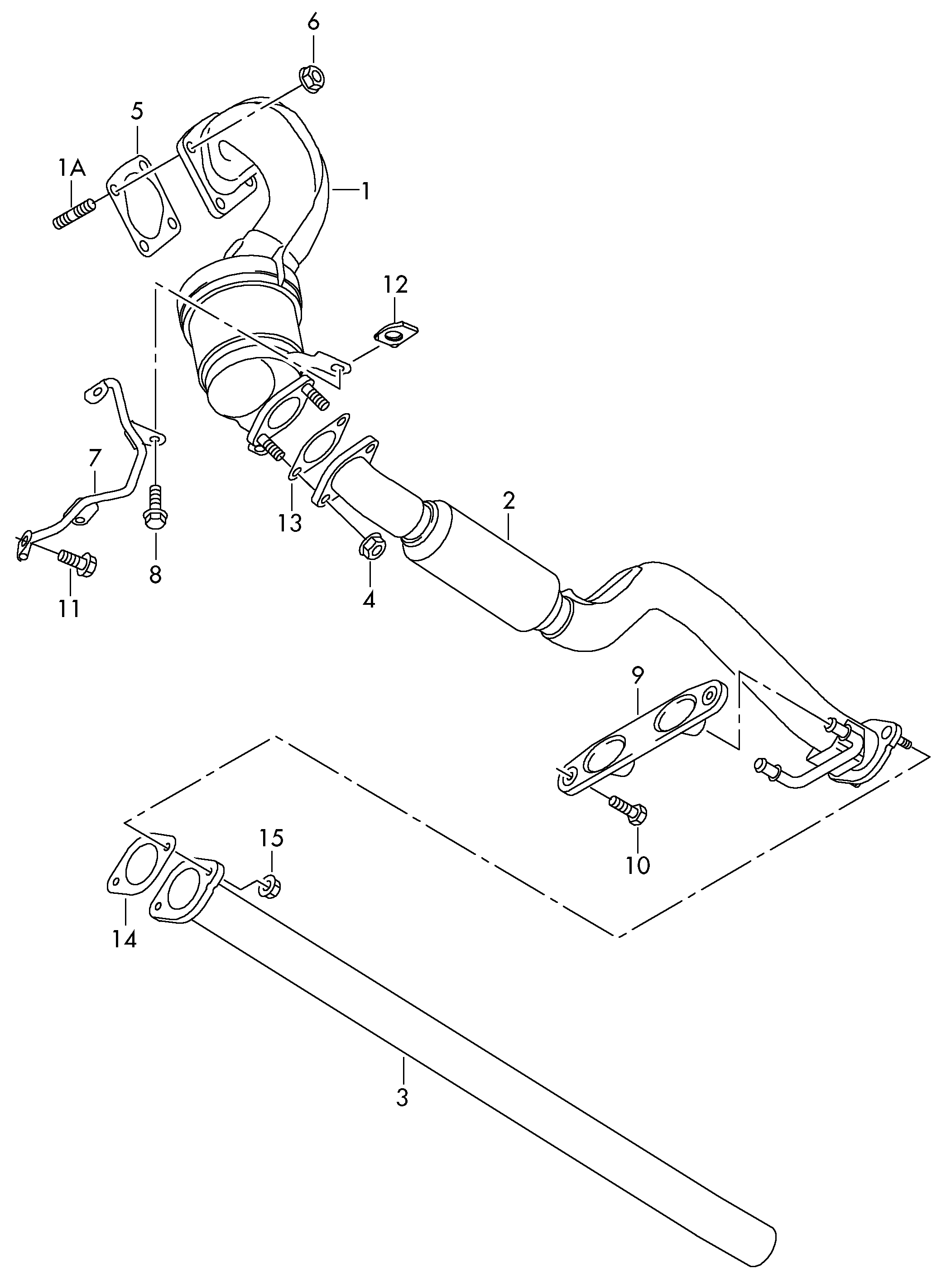 AUDI WHT002622 - Threaded pin autosila-amz.com